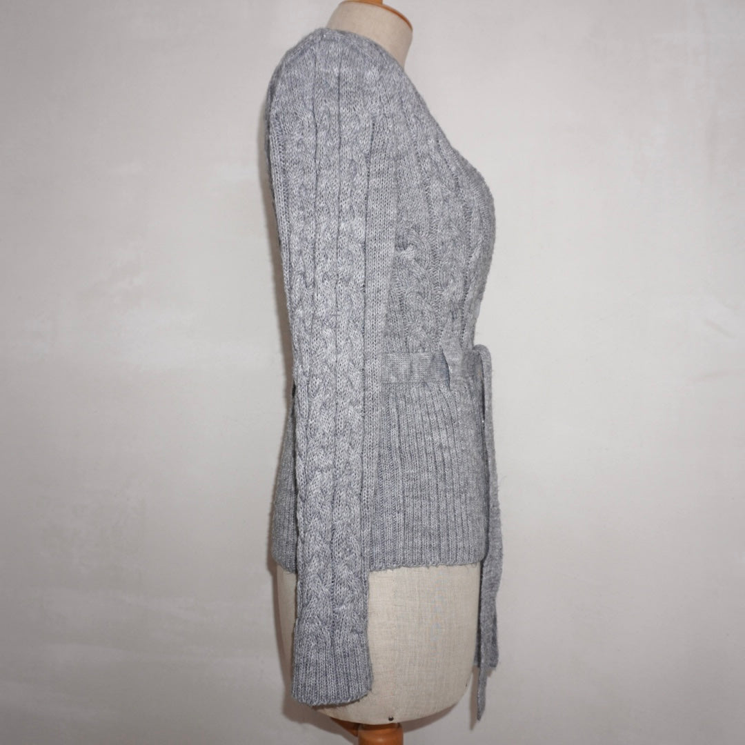Cableknit Cardigan (M)