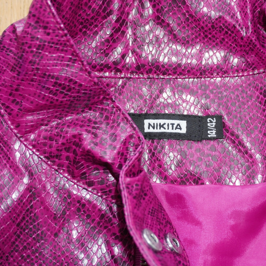 Snakeskin Print Jacket (M)