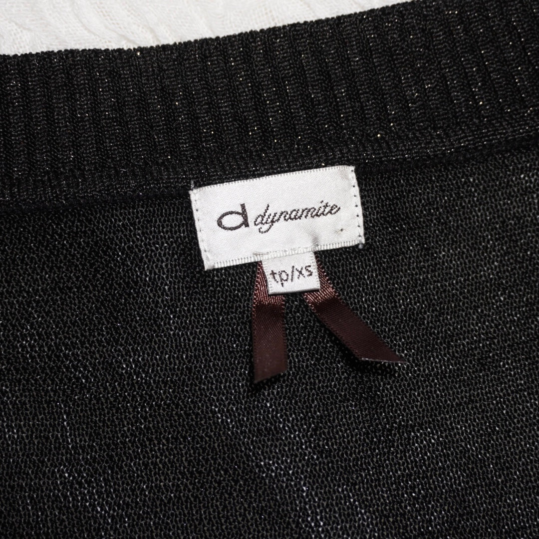 Glittery Knit Top (XS)