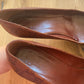 Gucci Brown Monogram Heels (37.5)