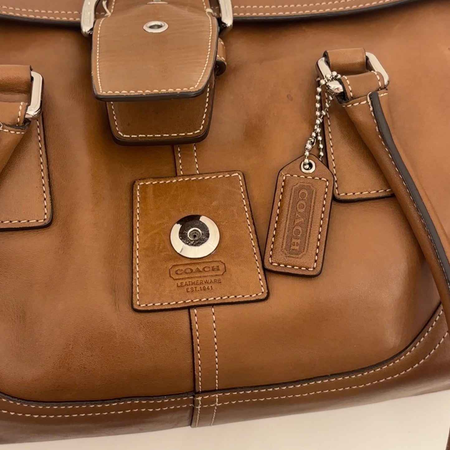 Coach Brown Leather Purse