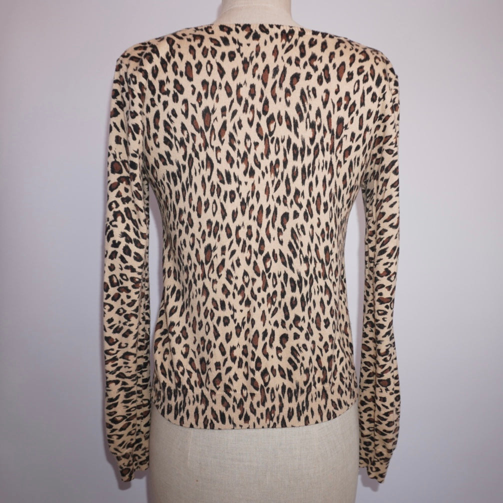 Leopard Cardigan (M)