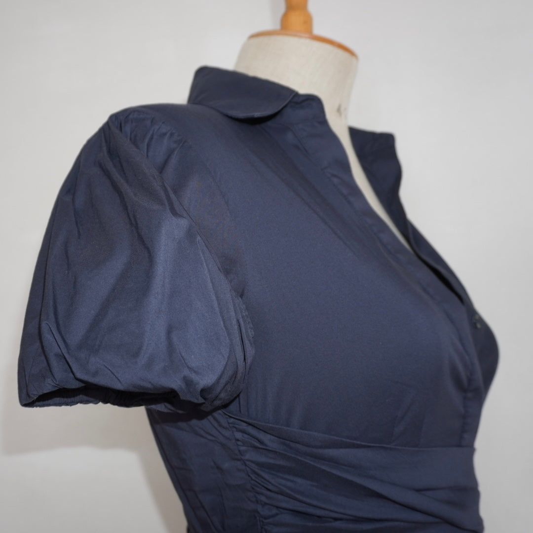 BCBG Wrap Blouse (S)