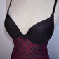 Pinstripe Lace Babydoll (S)