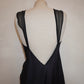 Silk Open Back Dress (M)