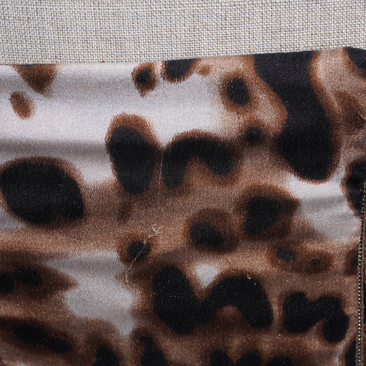 Silk Leopard Top (M)