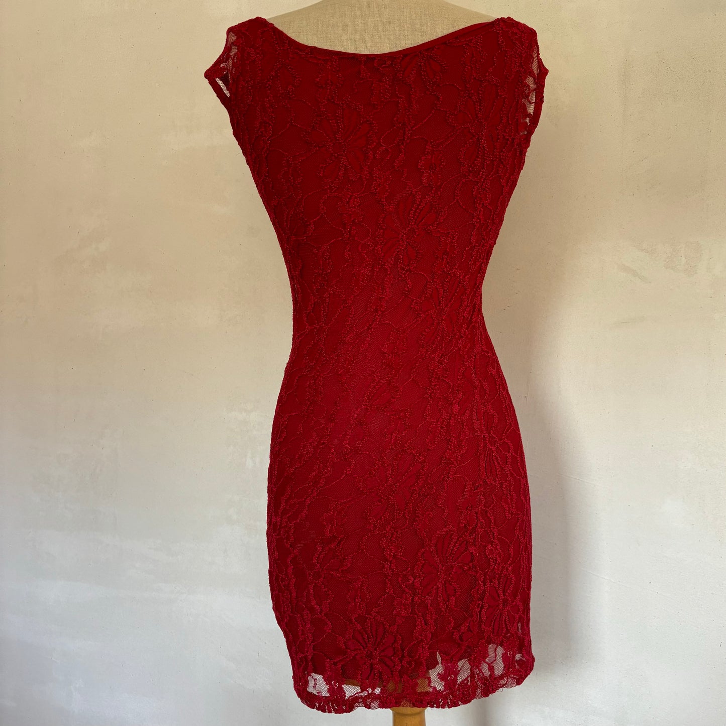 Red Lace Dress (S)