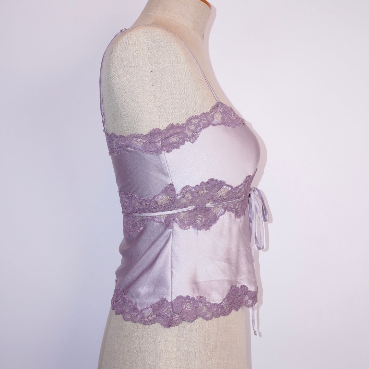 Silk lace top (S)