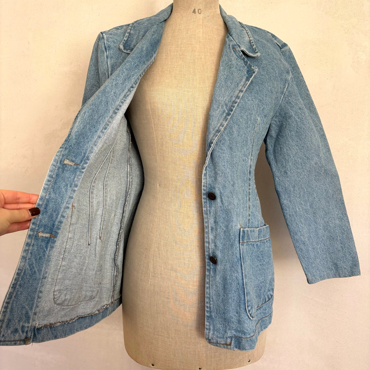 Denim Blazer (M)