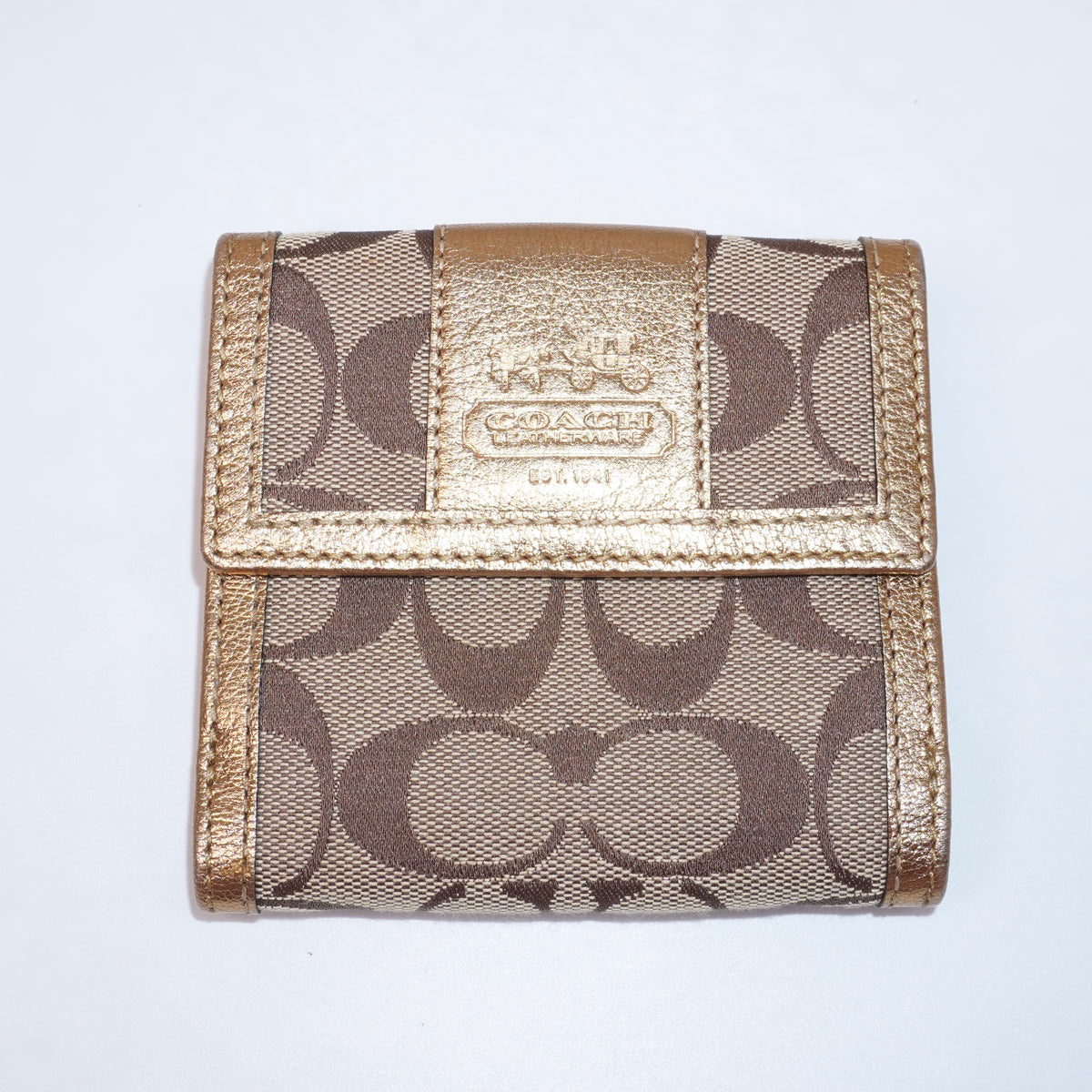 Coach Monogram Wallet