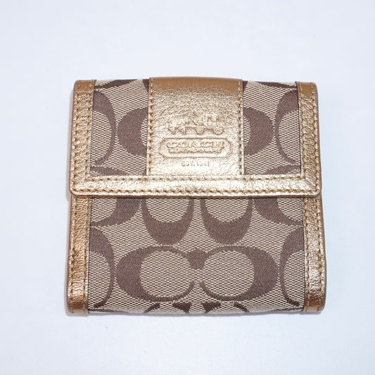 Coach Monogram Wallet