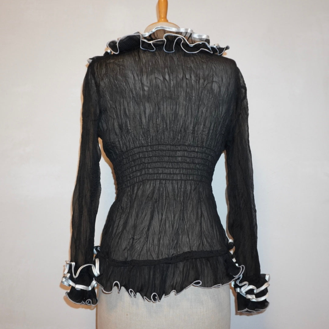 Ruffle Blouse (M)