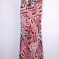 Silk Abstract Dress (S)