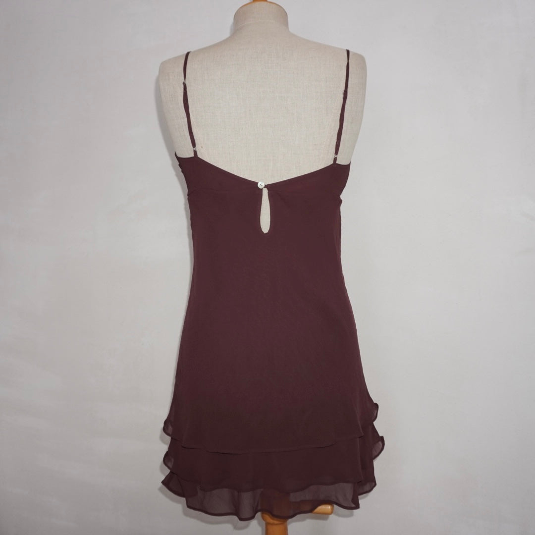 Brown Slip Dress (M)