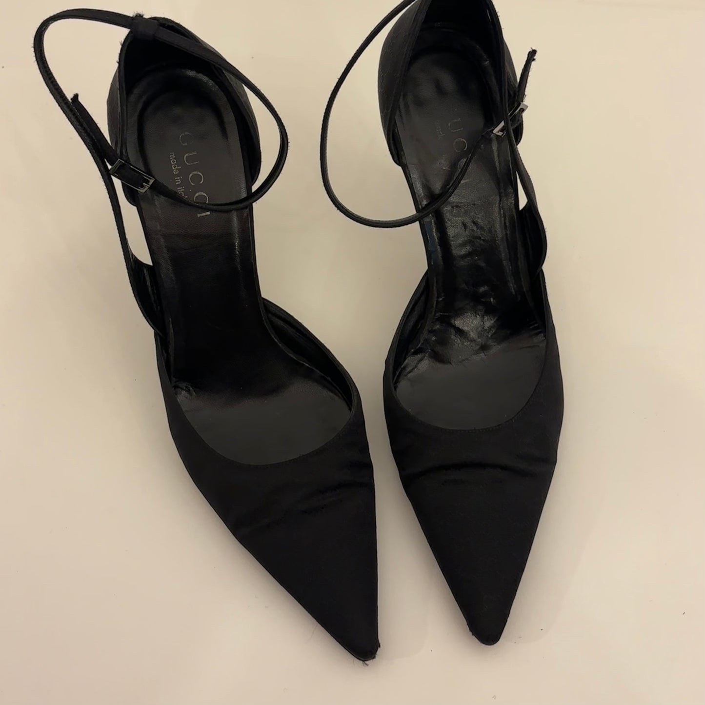 Gucci Monogram Heels (40.5)