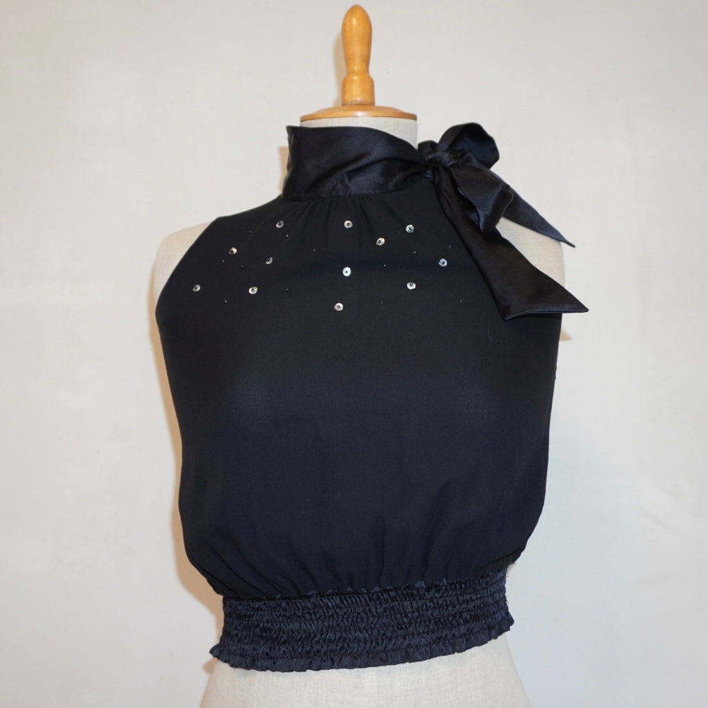 Silk Tie Top (XS)