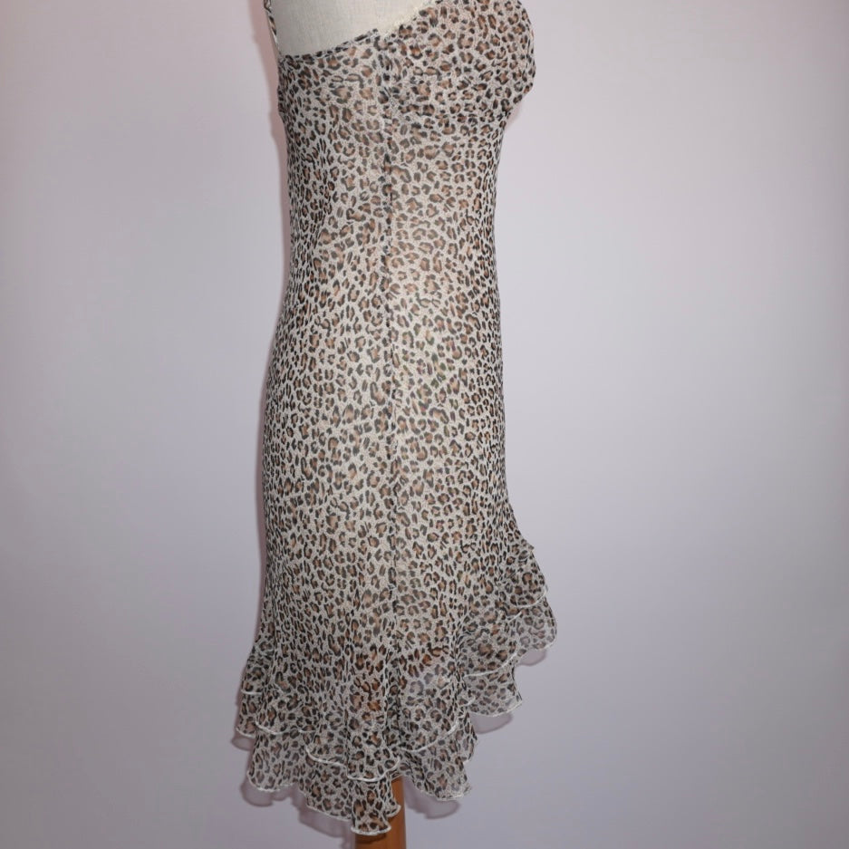 Leopard Slip Dress (M)