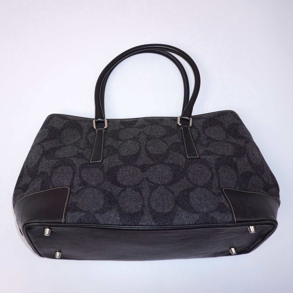 Coach Wool Monogram Purse