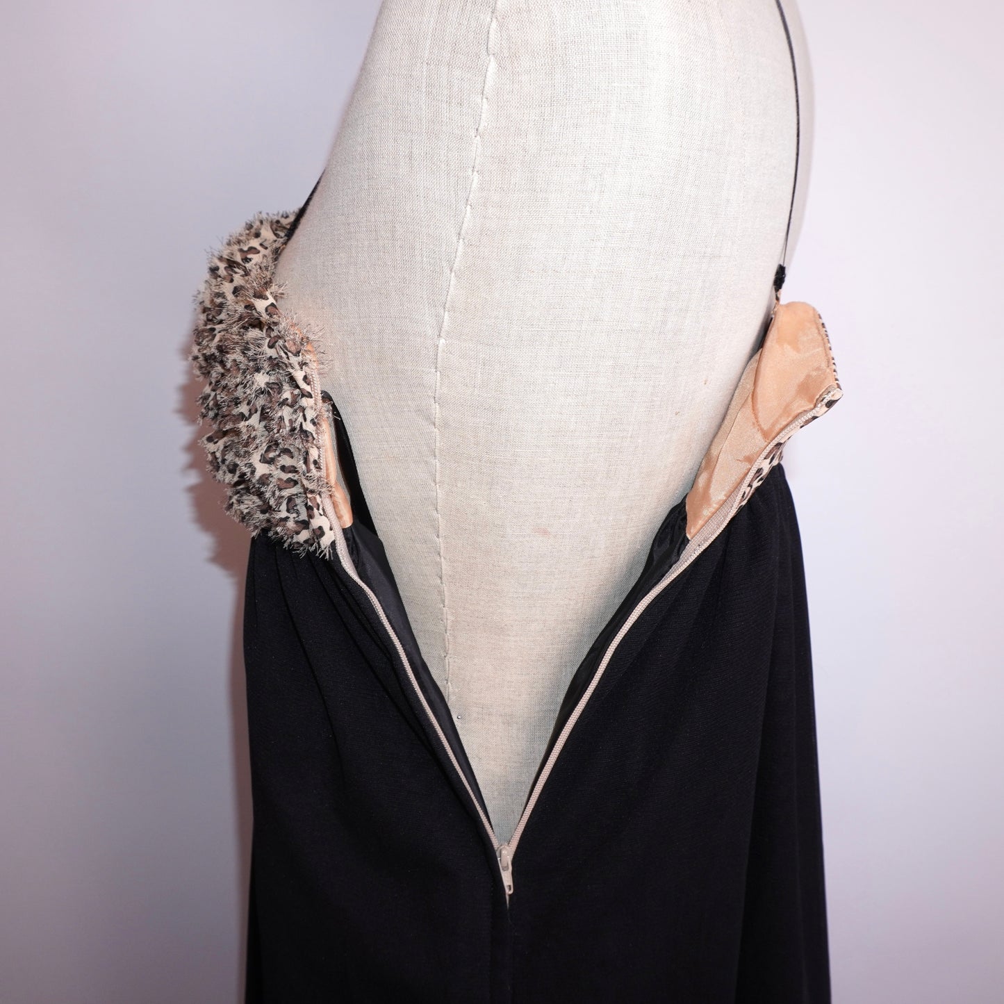 Leopard Ruffle Dress (S)