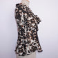Pleated Ruffle Blouse (M)