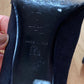 Dior schwarze Satin-Absätze (38,5)