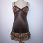 Leopard Ruffle Dress (S)