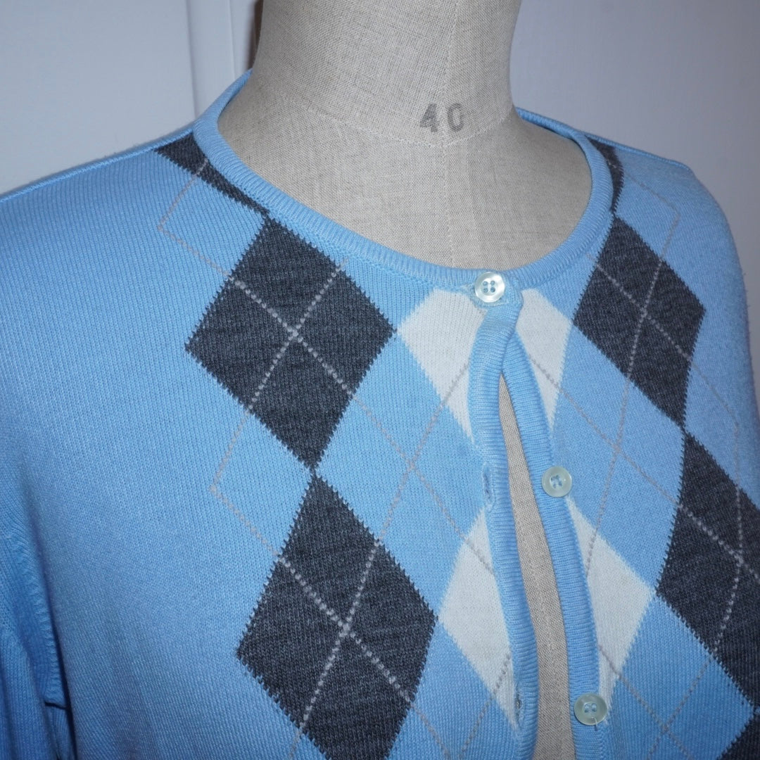 Argyle Cardigan (L)