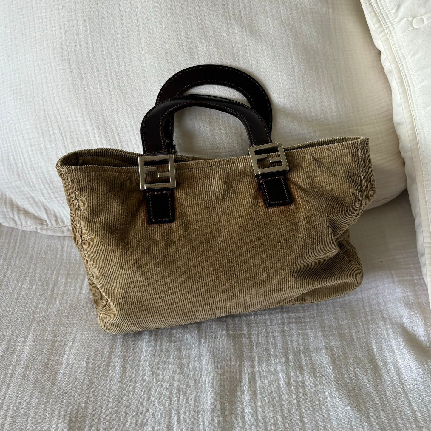 Fendi Cordoroy Purse