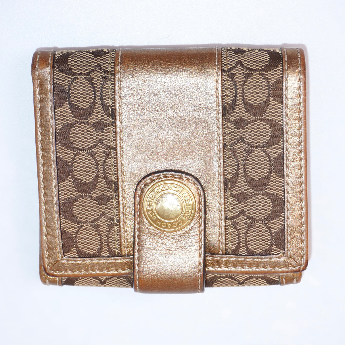 Coach Monogram Wallet