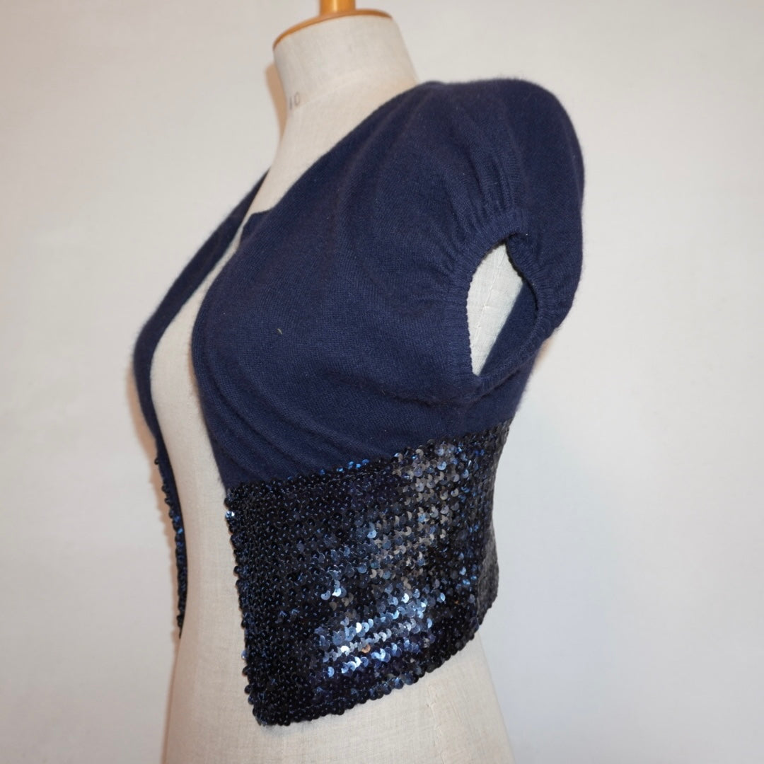 Wool Sequin Bolero (S)
