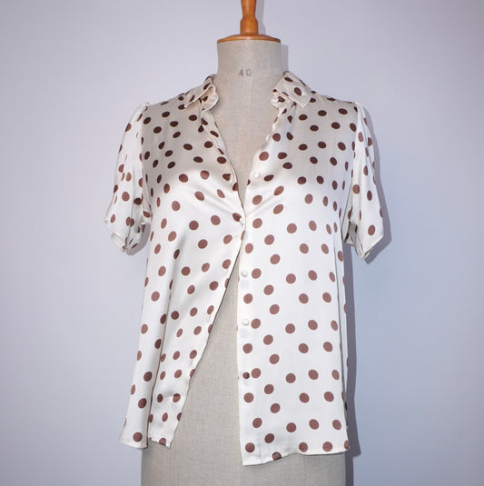 Polkadot Blouse (M)