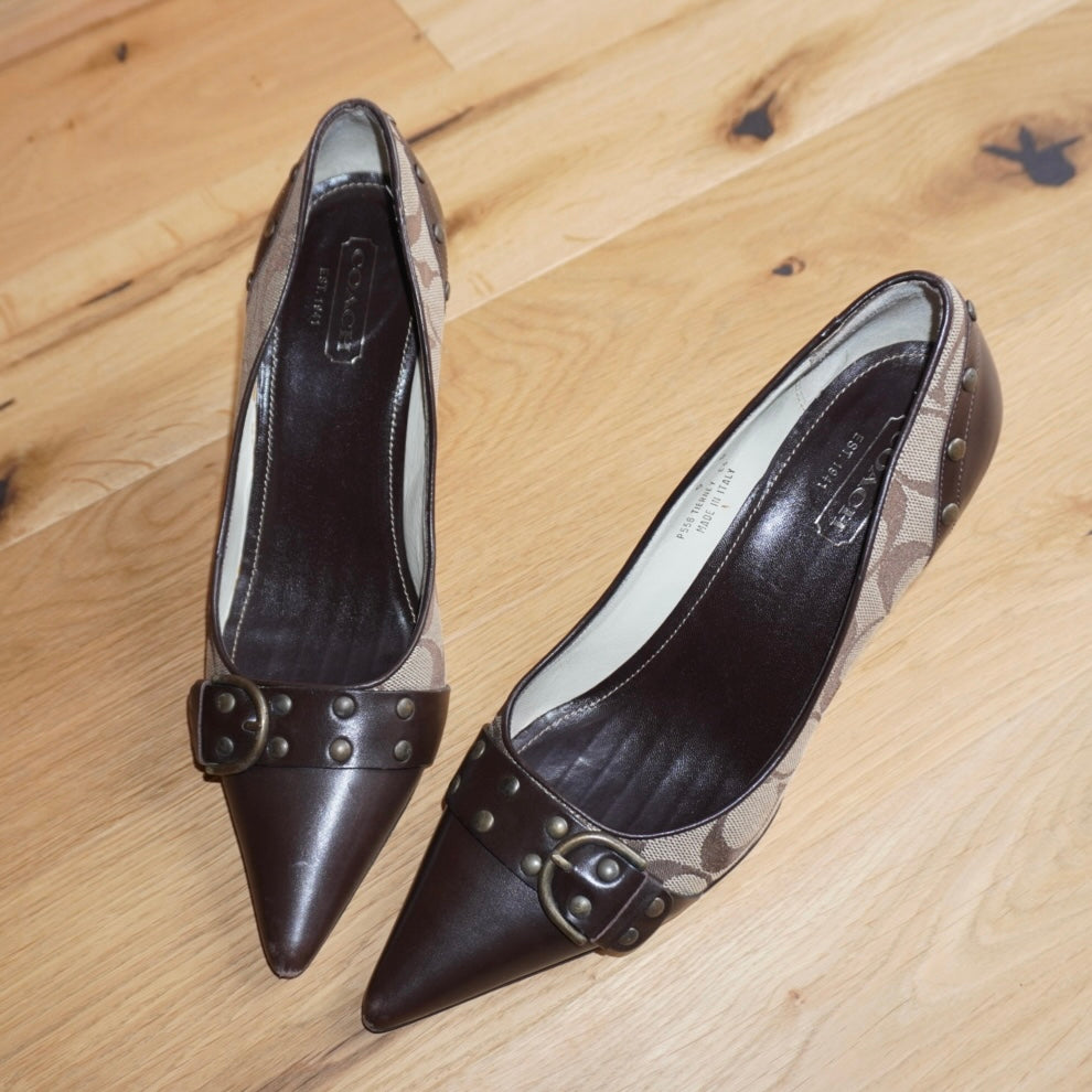Coach Monogram Heels (39)