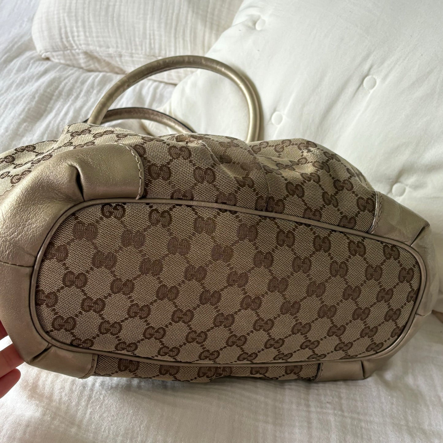 Gucci Monogram Sukey Purse