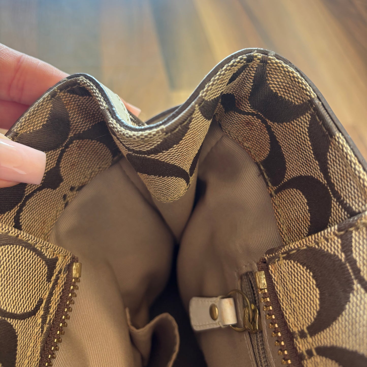 Coach Monogram Purse