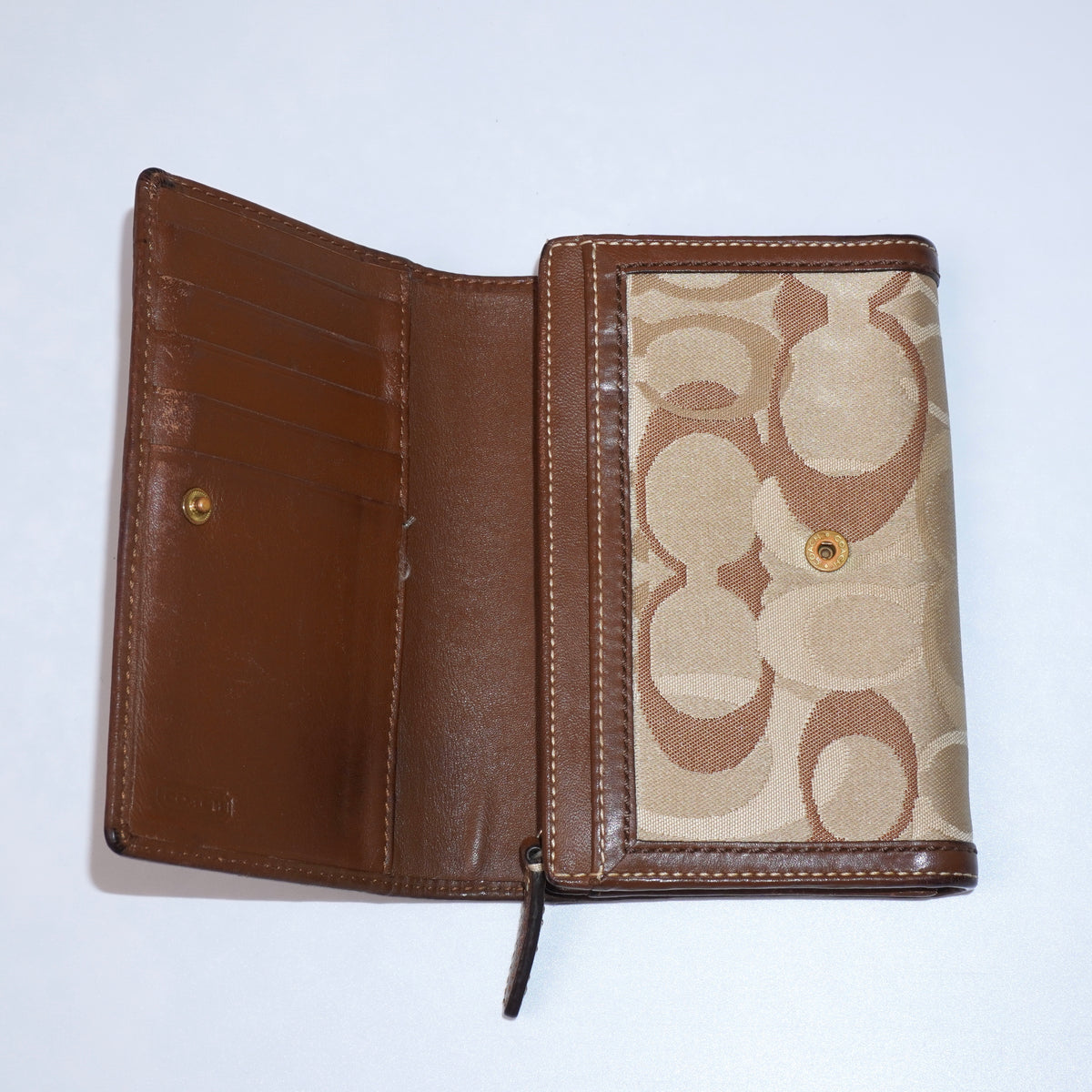 Coach Monogram Wallet