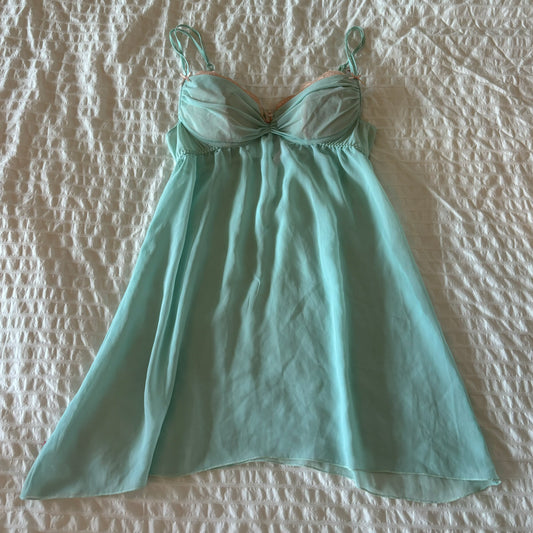 Mint Mesh Babydoll (S)