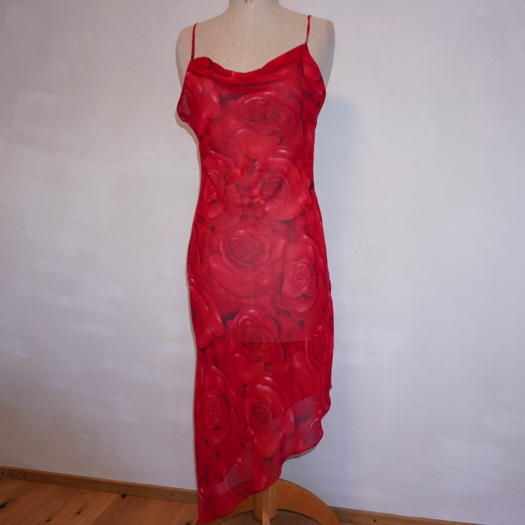 Rose Slip Dress (M)