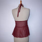 5 Mesh Halterneck Top (M)