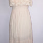 Lace Ruffle Dress (S)