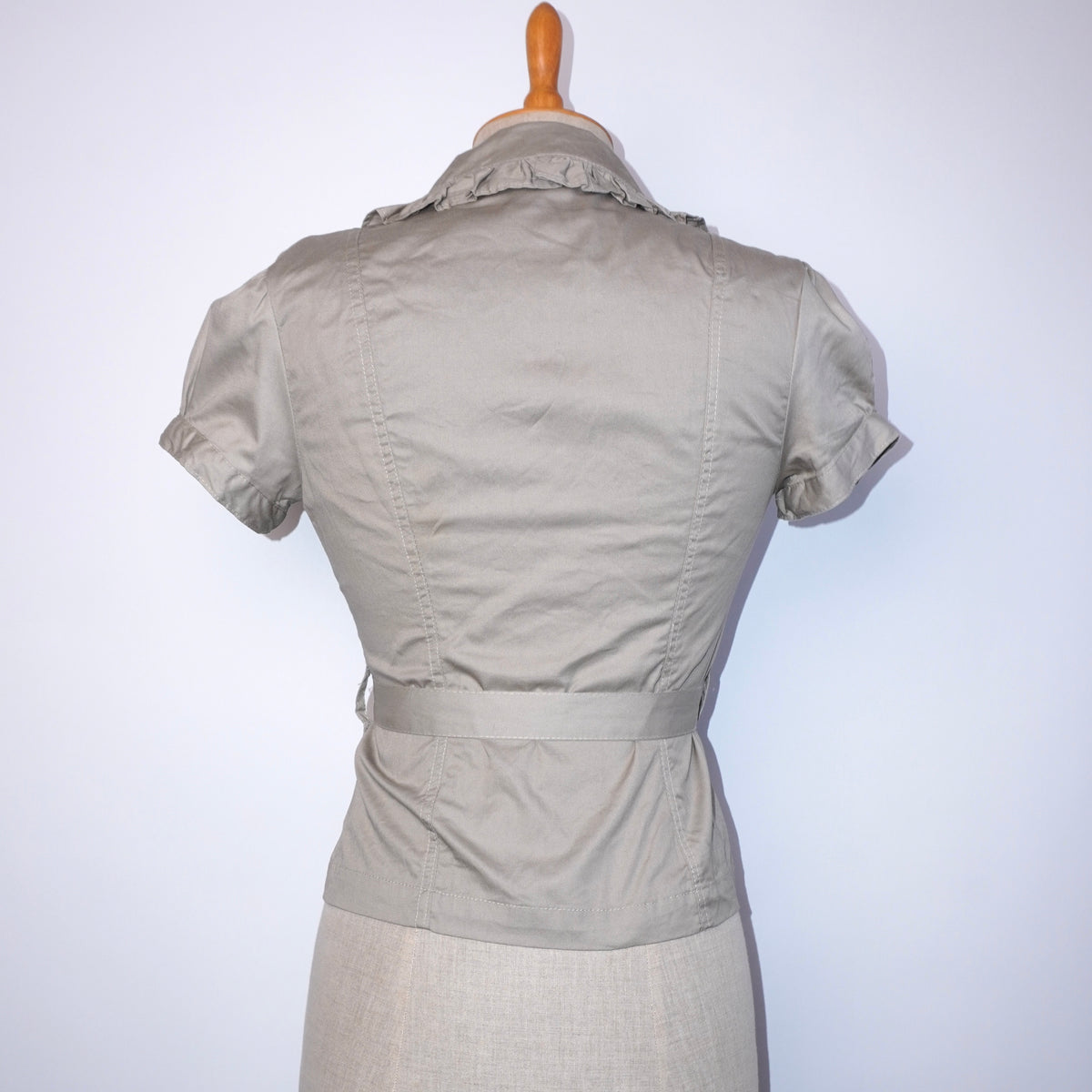 Belted Ruffle Top (XS)