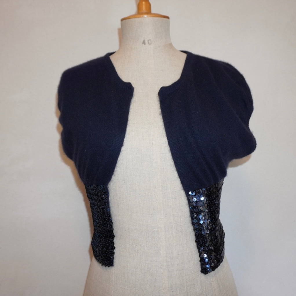 Wool Sequin Bolero (S)