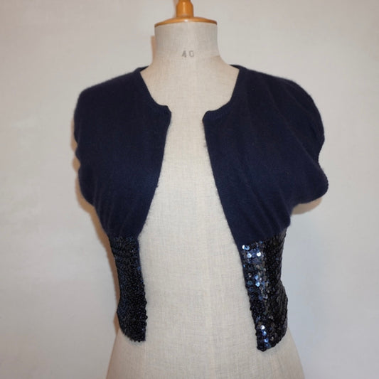 Wool Sequin Bolero (S)