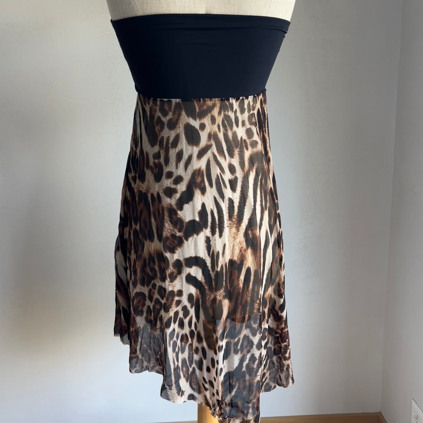 Leopard Print Dress (XS)