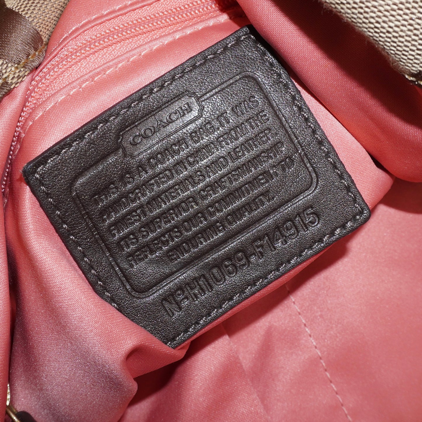 Coach Monogram Purse