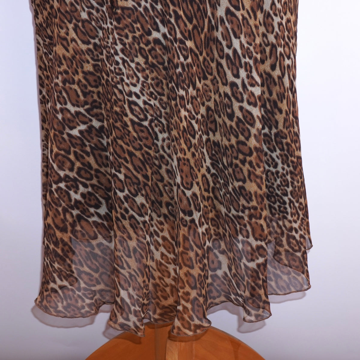Silk Leopard Dress (XL)