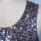 Sequin Crochet Cami (M)