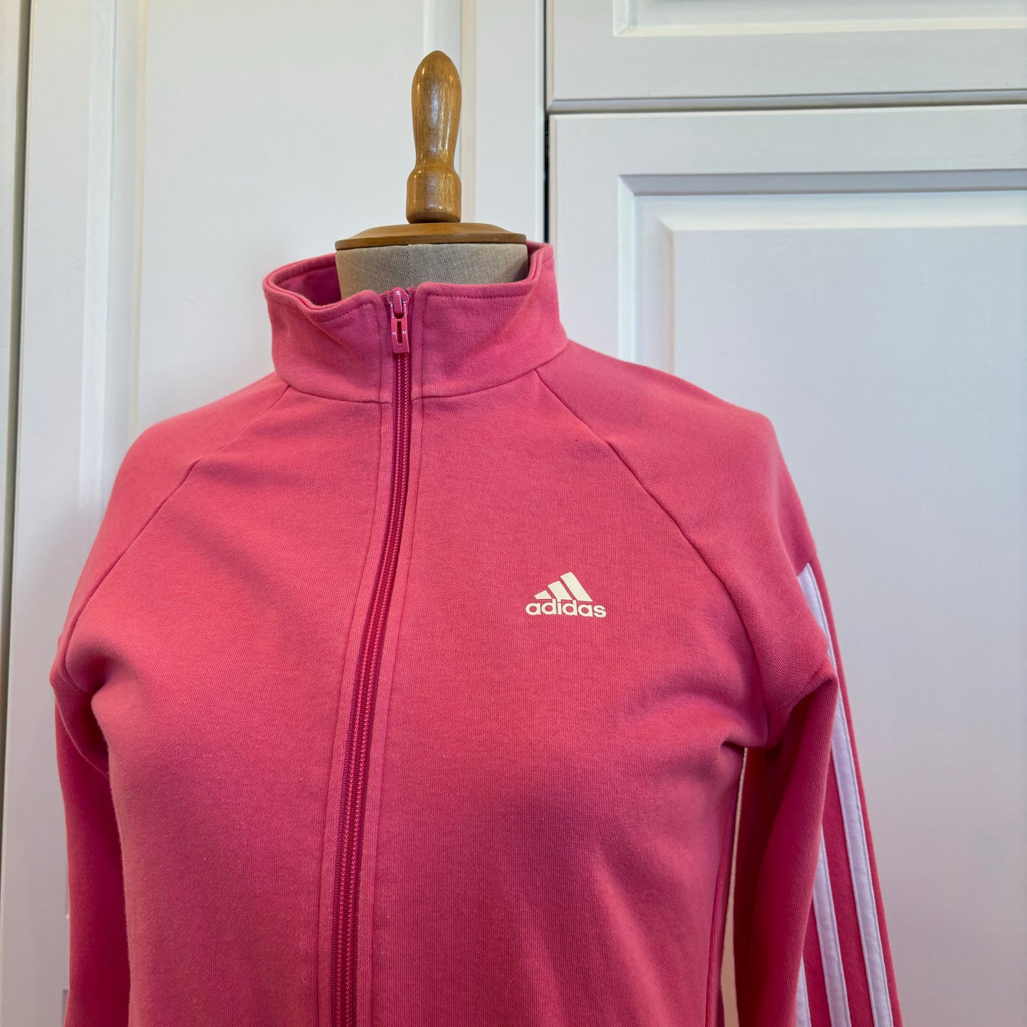 Adidas Pink Tracksuit Jacket (S)