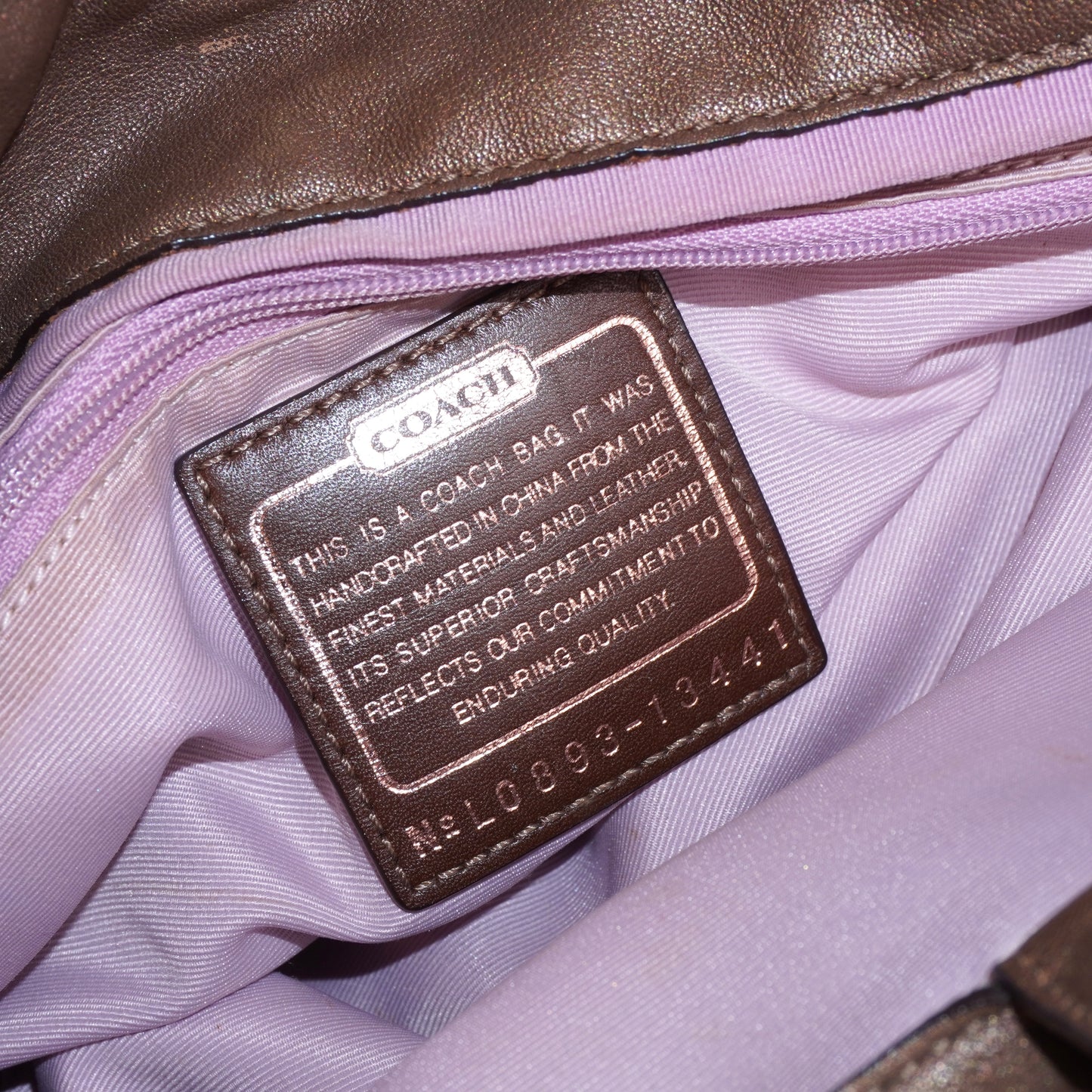 Coach Monogram Purse