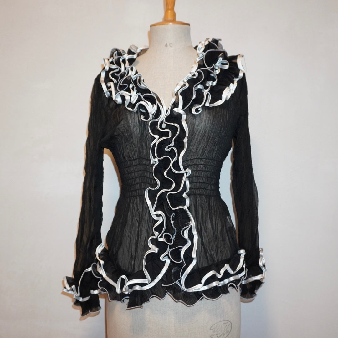 Ruffle Blouse (M)