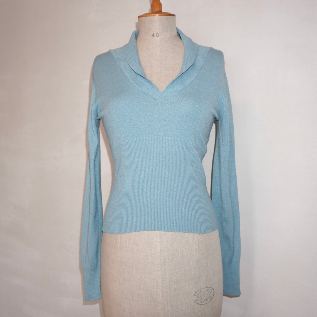 Knit Ribbed Top (M)